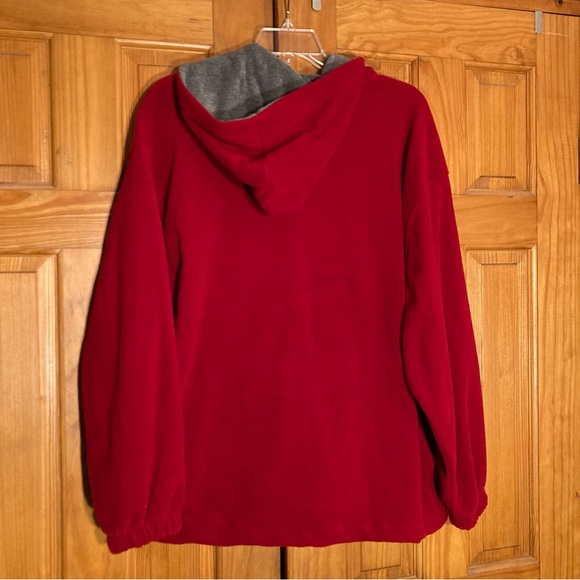 NWOT Vintage Basic Editions Heavyweight Hooded Fleece Jacket Coat Men's L - Picture 4 of 11